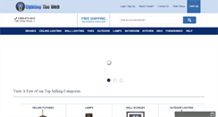 Desktop Screenshot of lightingtheweb.com